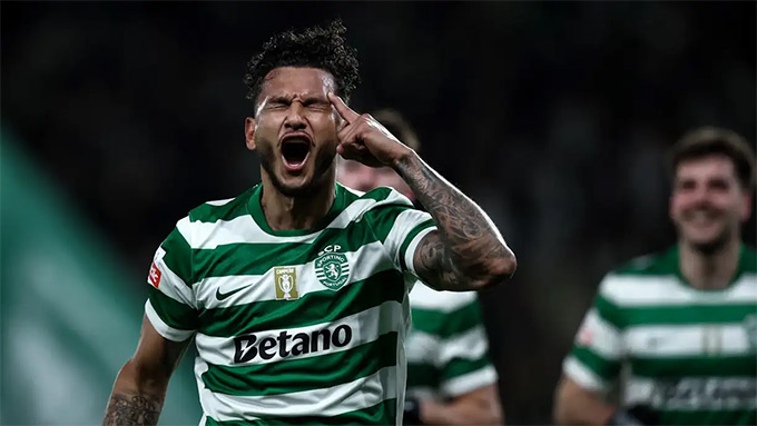 Suarez đang là chủ công của Sporting Lisbon