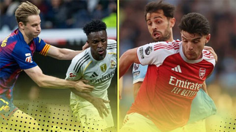  El Clasico, Arsenal vs Man City & Top 4 trận đại chiến có thể quyết định cuộc đua vô địch tại châu Âu mùa này