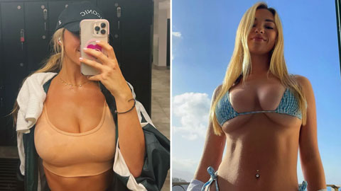  'Nữ thần bóng chuyền' Kayla Simmons khiến fan nóng mắt với video tập gym