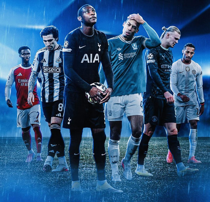 Cả 6 đội bóng Anh đều không thắng ở lượt đi vòng 1/8 Champions League