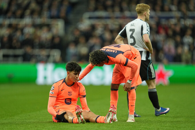 Các cầu thủ Barca đã thực sự hết hơi.