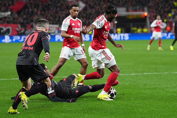 Để thay bằng Madueke và cầu thủ 24 tuổi mang về cho Arsenal một quả phạt đền