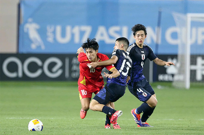 Trần Gia Bảo là một trong những ngôi sao, niềm hy vọng hàng đầu của U19 Việt Nam 