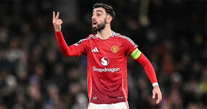 Bruno Fernandes đang có mùa giải bùng nổ nhất trong màu áo MU