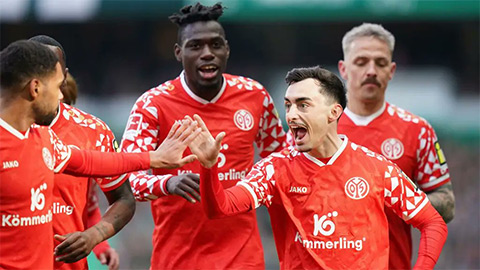  Mainz thắng Bremen trong trận 'chung kết ngược' ở Bundesliga