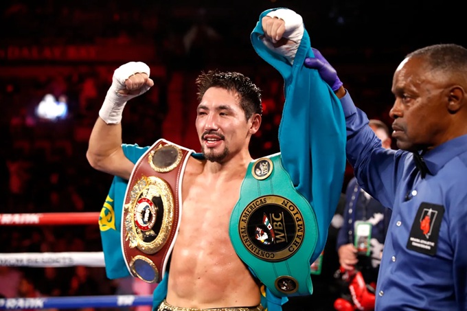 Janibek Alimkhanuly phải trả lại đai vô địch vì phát hiện sử dụng chất cấm