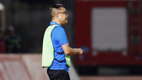  HLV Trần Tiến Đại nói gì khi PVF-CAND thất bại trước CA TP.HCM?