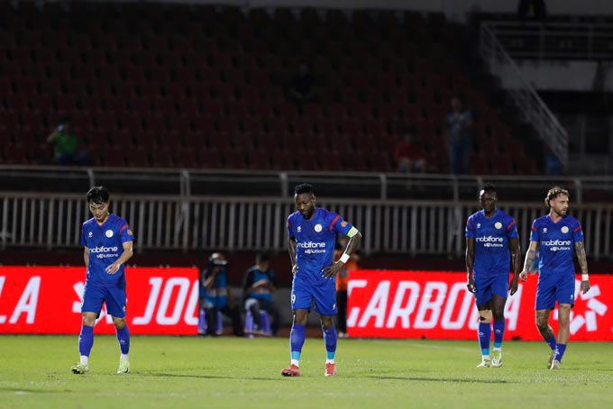 PVF-CAND tiếp tục đứng cuối bảng xếp hạng