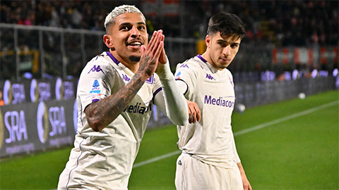  Fiorentina thắng đậm Cremonese, nắm lợi thế trong cuộc đua trụ hạng