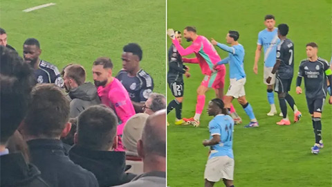 Man City dậy sóng: Donnarumma nổi điên tìm Rudiger tính sổ