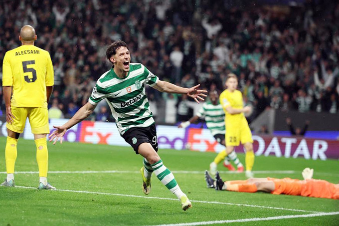 Sporting đã xuất sắc ngược dòng trước Bodo/Glimt