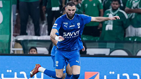  Benzema tỏa sáng, Al Hilal vào chung kết King Cup
