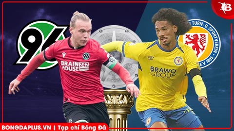 Nhận định bóng đá Hannover vs Braunschweig, 00h30 ngày 21/3: Khách rơi tự do