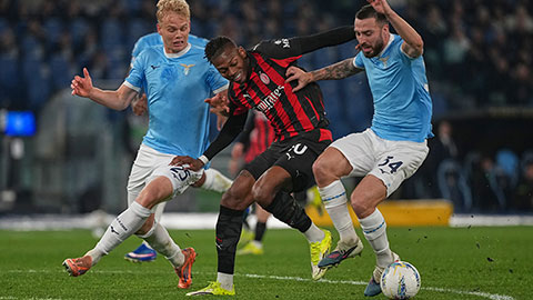  Milan ghi bàn tốt hơn khi... không có Leao