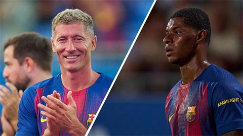  Barca bỏ Rashford nhưng giữ Lewandowski