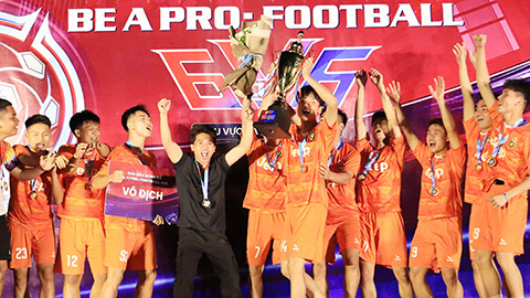 Giải Be A Pro: Football 6v6 Cup khu vực Hà Nội xác định nhà vô địch