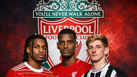  Liverpool hậu Salah sẽ có bộ ba tấn công 'trong mơ'?