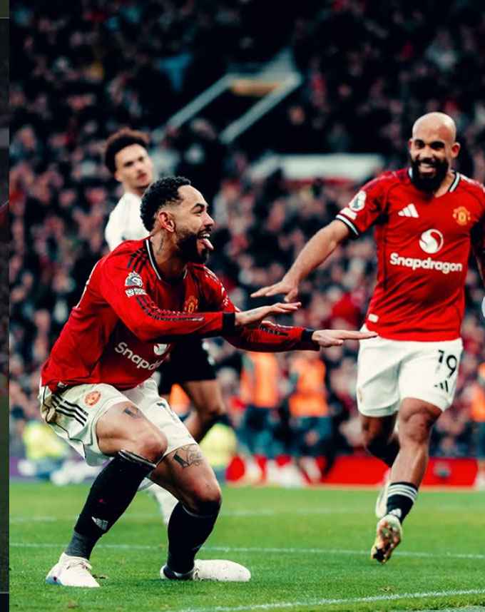 Matheus Cunha trong màu áo MU. Ảnh Instagram nhân vật.