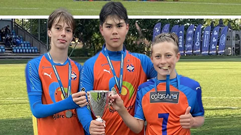  Johnny Lê Nguyễn, thủ môn gốc Việt cao 1m90 đang gây sốt tại Thụy Điển