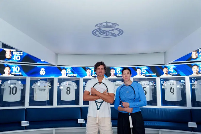 Các tay vợt sẽ có cơ hội xuất hiện trên sân Bernabeu