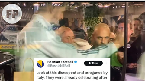  Italia bị chê 'thiếu tôn trọng đối thủ' dù chưa có vé dự World Cup