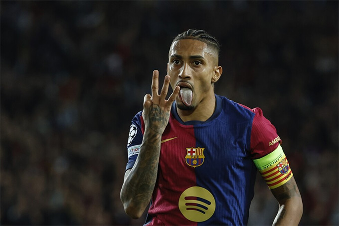 Raphinha là nhân tố rất quan trọng của Barca