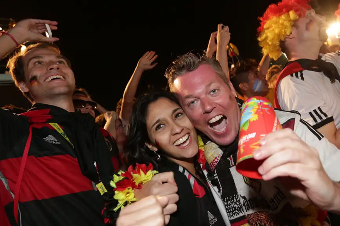 Đức nhận được sự yêu mến đặc biệt tại World Cup 2014