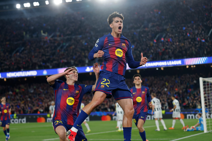 Marc Bernal gần đây thi đấu nổi bật trong màu áo của Barca