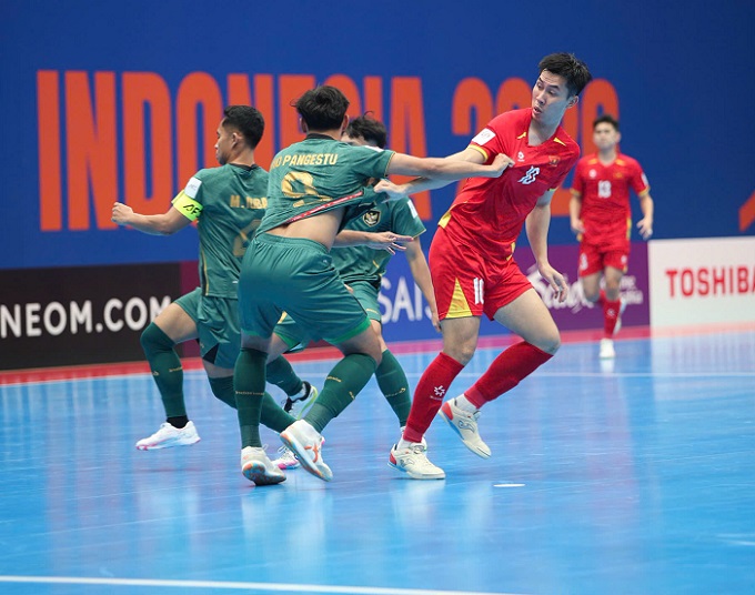 ĐT futsal Việt Nam đặt mục tiêu vào chung kết giải Đông Nam Á 2026. Ảnh: Phan Hồng 