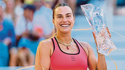  Vô địch Miami Open, Sabalenka hoàn tất 'Sunshine Double', áp sát kỷ lục của Serena Williams