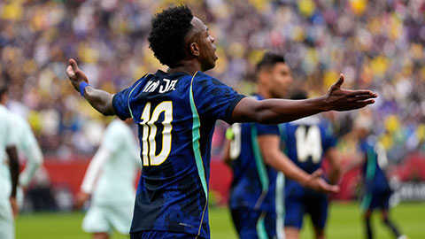  Vinicius lỡ trận Brazil vs Croatia vì chấn thương?