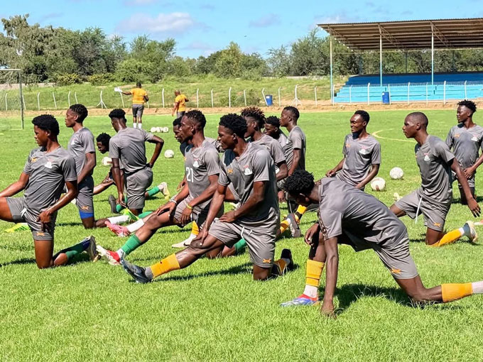 Các cầu thủ Zambia tích cực tập luyện trước trận đấu - Ảnh: Instagram zambiamensnationalteam