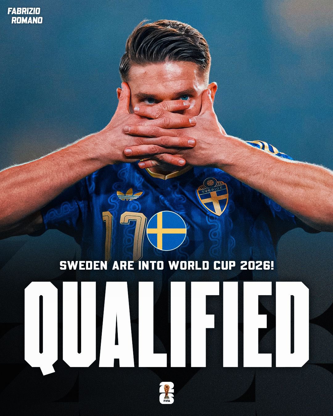 Thụy Điển lọt vào VCK World Cup 2026