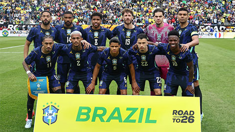  Hé lộ khoản tiền thưởng gây sốc mà Brazil nhận được tại World Cup 2026