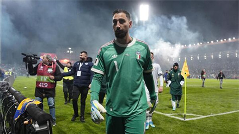 Gianluigi Donnarumma chia sẻ thông điệp xúc động sau khi ĐT Italia lại lỡ hẹn với World Cup