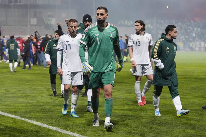 Donnarumma vắng mặt ở World Cup 2026 - Ảnh: @_BeFootball