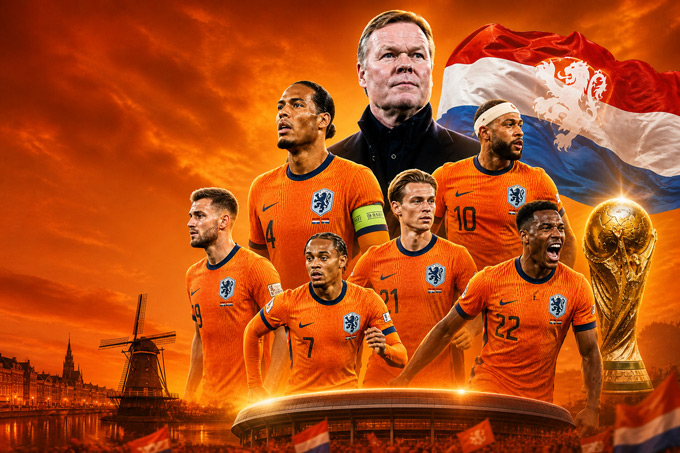 Đội tuyển Hà Lan ở World Cup 2026: 'Cơn lốc cam' liệu có hóa 'cuồng phong'?