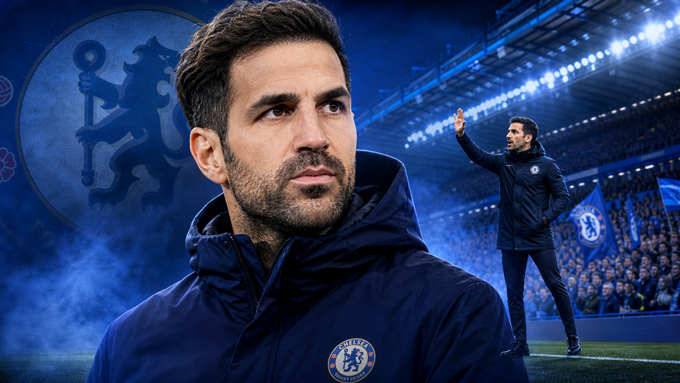 Fabregas đang được nhắm là HLV của Chelsea