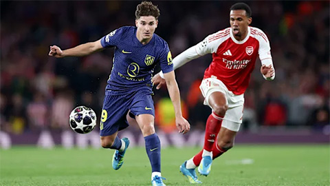  Atletico trả giá đắt với chấn thương của Julian Alvarez