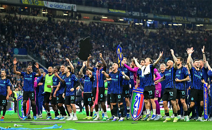 Inter đã sớm vô địch Serie A 2025/26