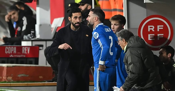 Carvajal không được trọng dụng dưới thời Arbeloa