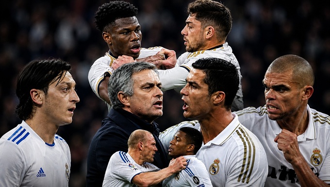 Real Madrid có "truyền thống" xảy ra xung đột trong phòng thay đồ