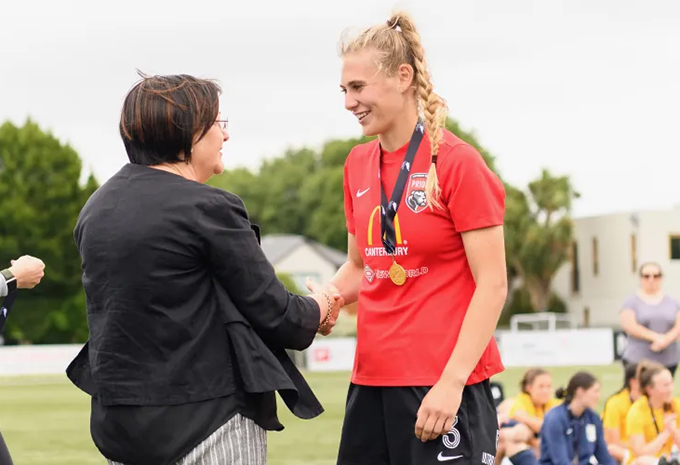 Lake Rebecca Emily từng dự World Cup giải trẻ 2 lần với New Zealand 