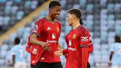  U21 MU đánh bại U21 Man City, 2 sao trẻ xứng đáng lên đội một