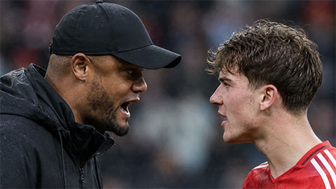 Kompany và sao trẻ Bayern bất đồng sâu sắc về chiến thuật