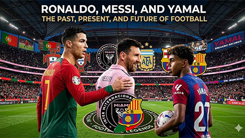 Lionel Messi chỉ ra người kế thừa kỷ nguyên của mình và Ronaldo