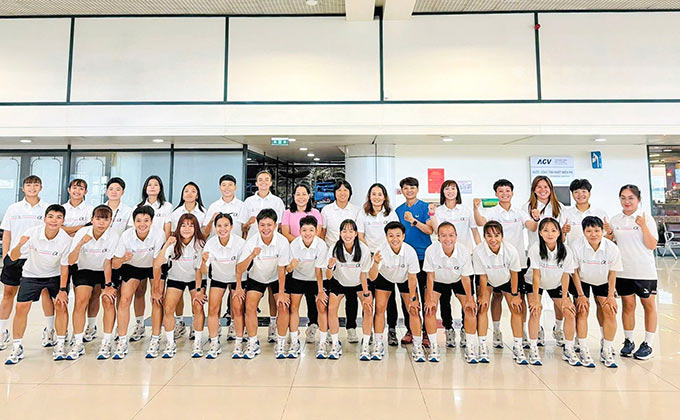 Đội nữ TP.HCM di chuyển tới Thái Nguyên sớm