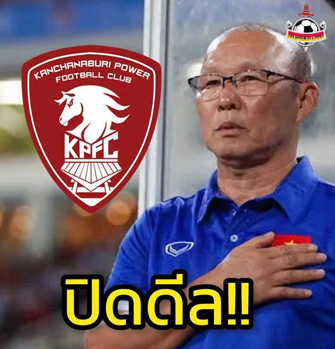 HLV Park Hang Seo có thể gia nhập Kanchanaburi FC