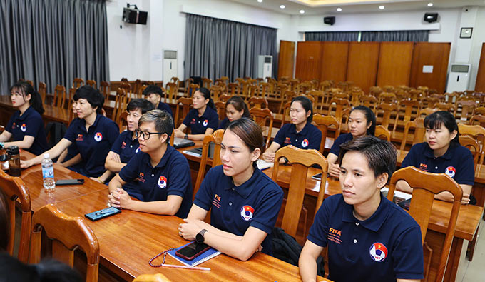 100% các trọng T vượt qua bài kiểm tra thể lực
