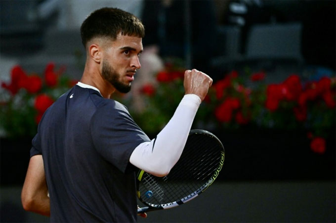 Dino Prizmic lần đầu vào vòng 4 một giải Masters. Ảnh: ATP